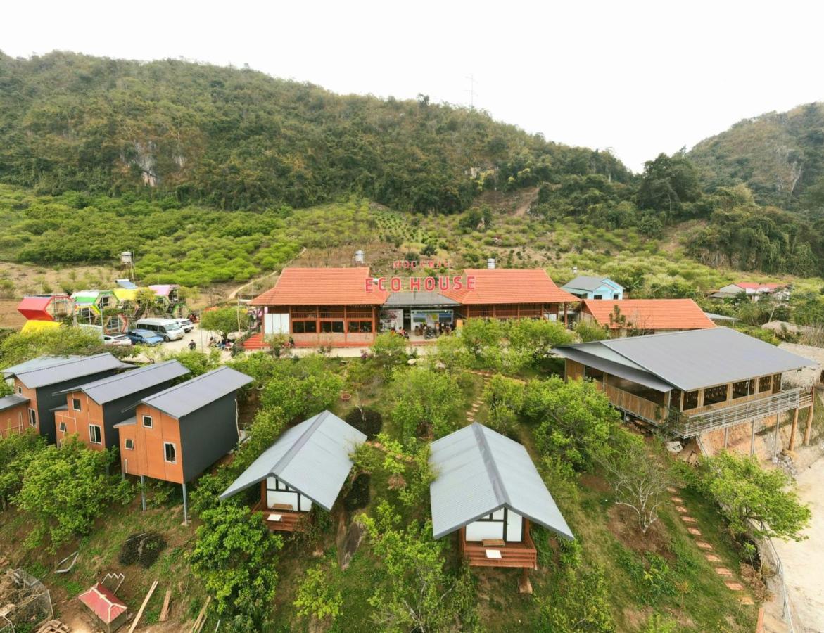 Bed and Breakfast Eco House Moc Chau Exterior foto