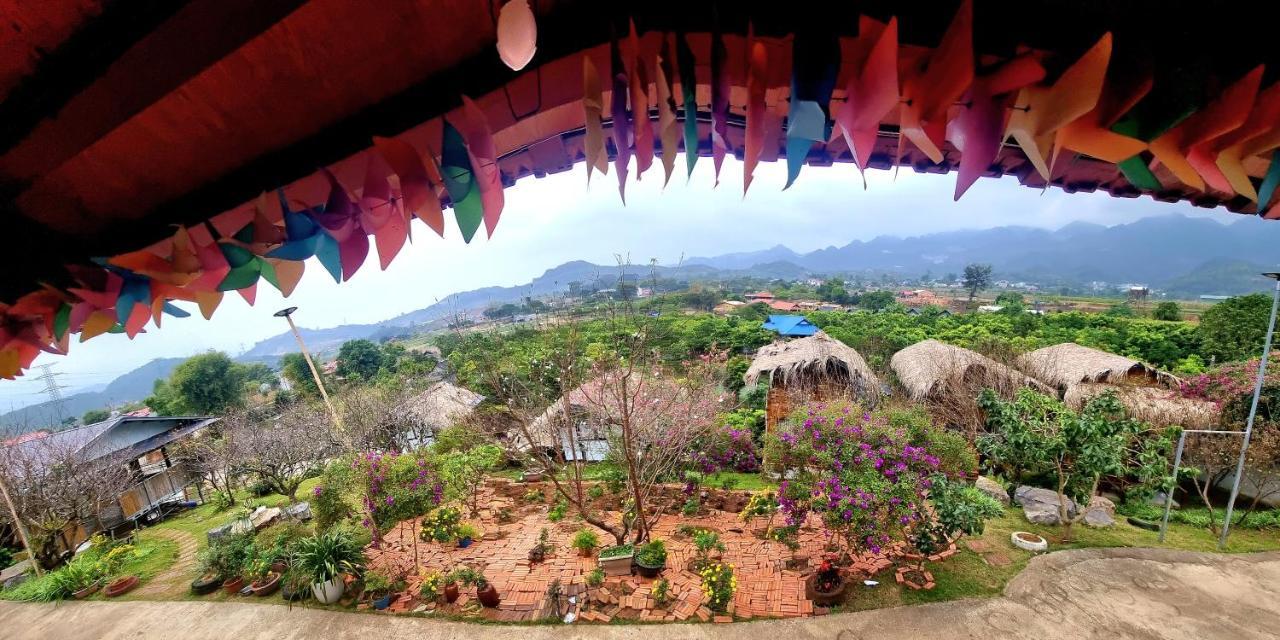 Bed and Breakfast Eco House Moc Chau Exterior foto