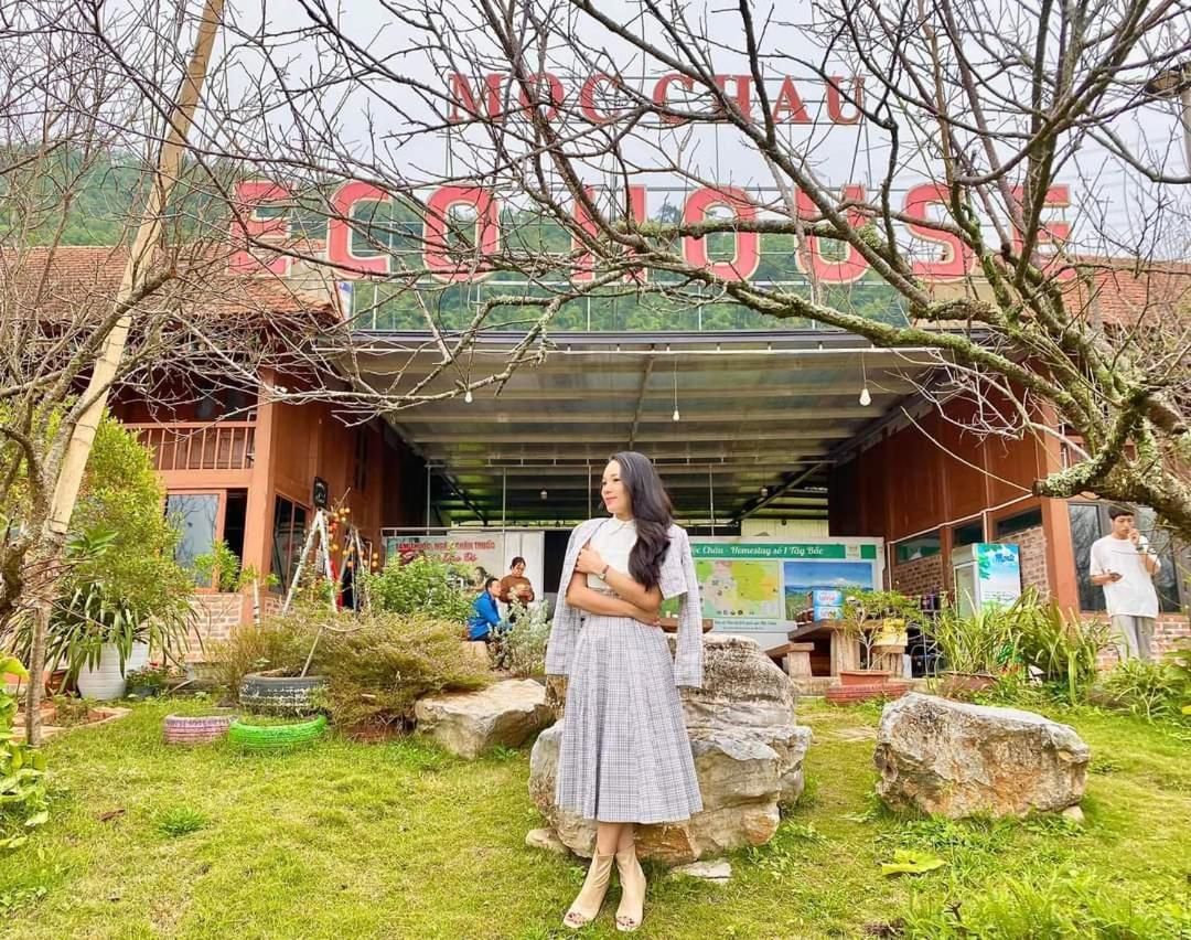 Bed and Breakfast Eco House Moc Chau Exterior foto