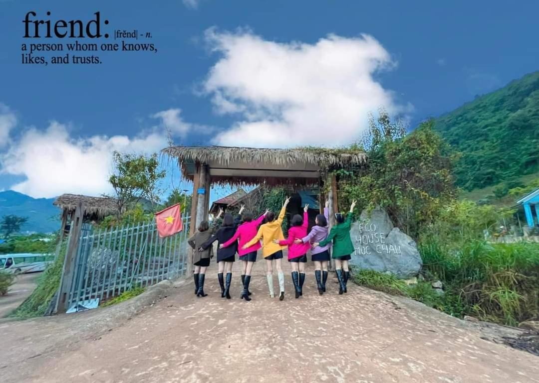 Bed and Breakfast Eco House Moc Chau Exterior foto