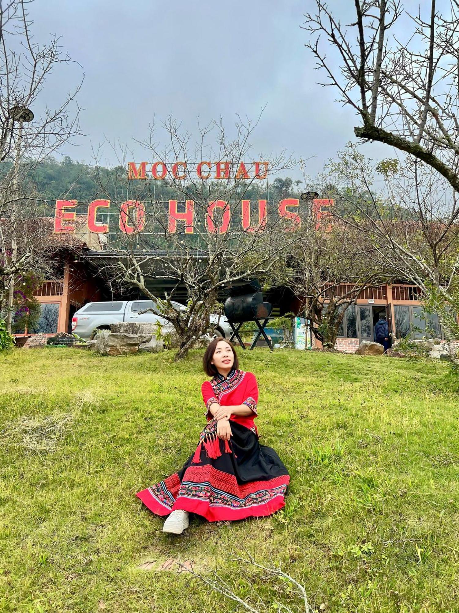 Bed and Breakfast Eco House Moc Chau Exterior foto