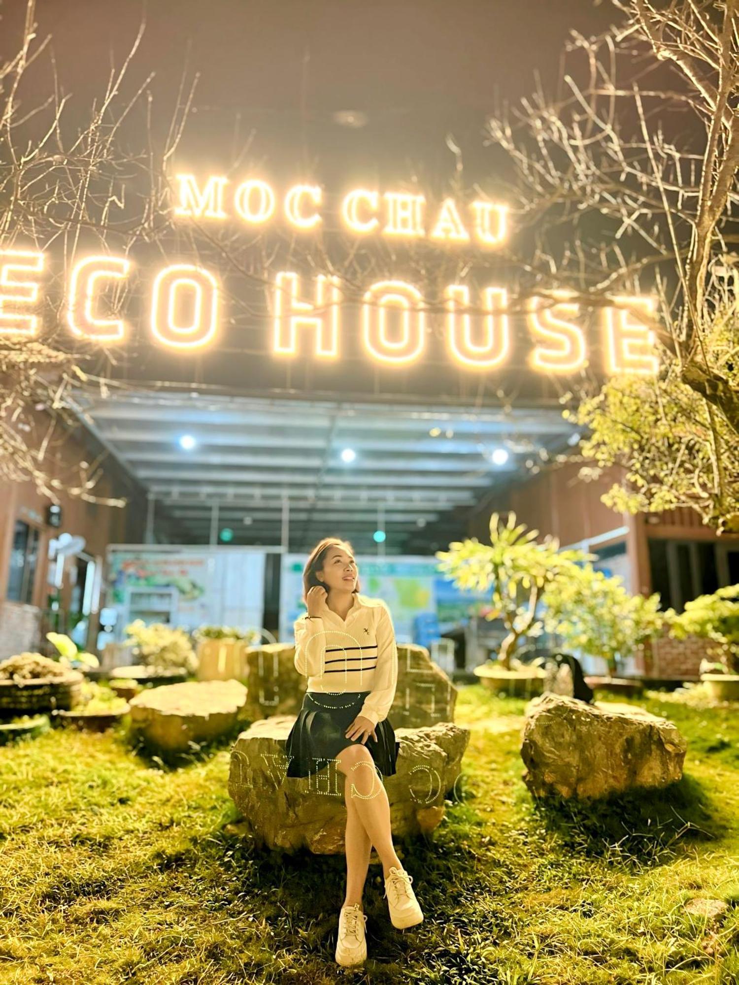 Bed and Breakfast Eco House Moc Chau Exterior foto