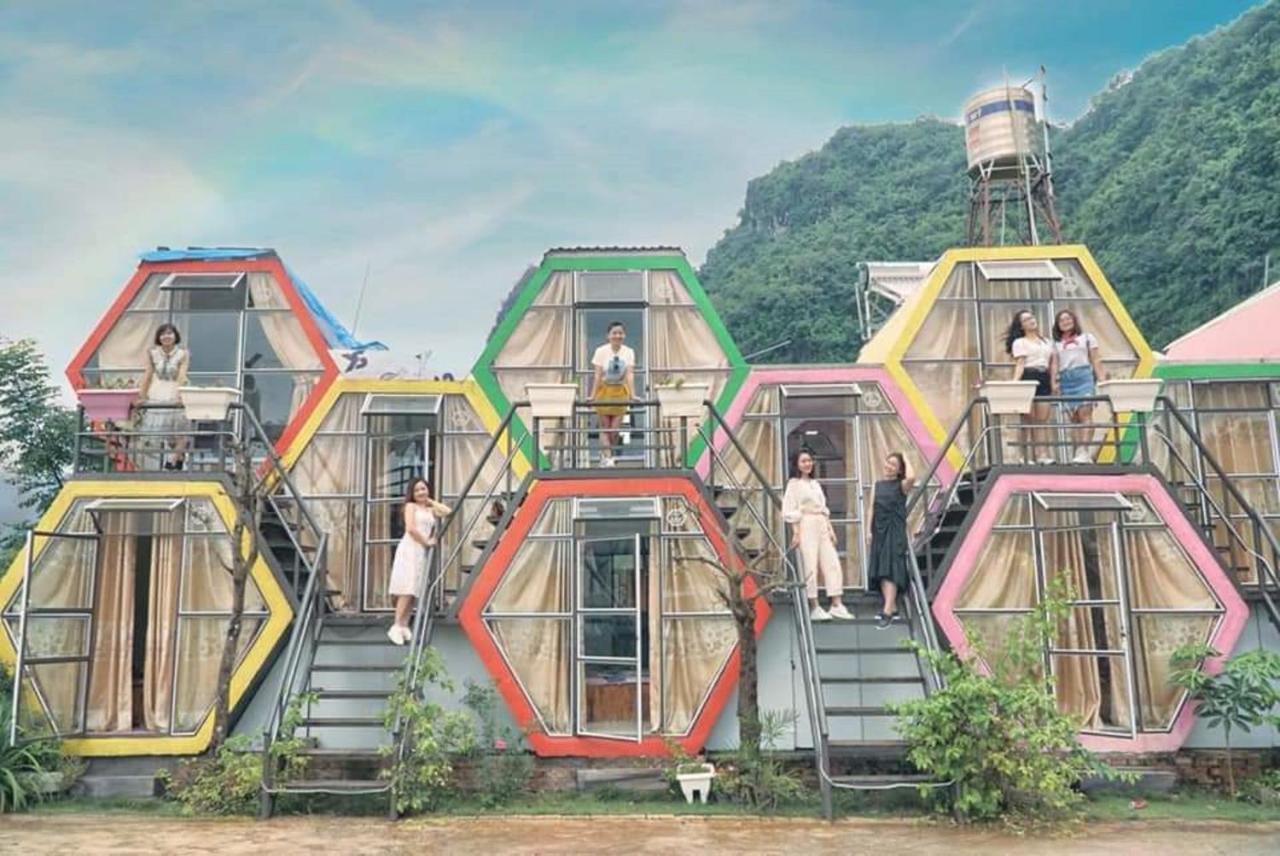 Bed and Breakfast Eco House Moc Chau Exterior foto